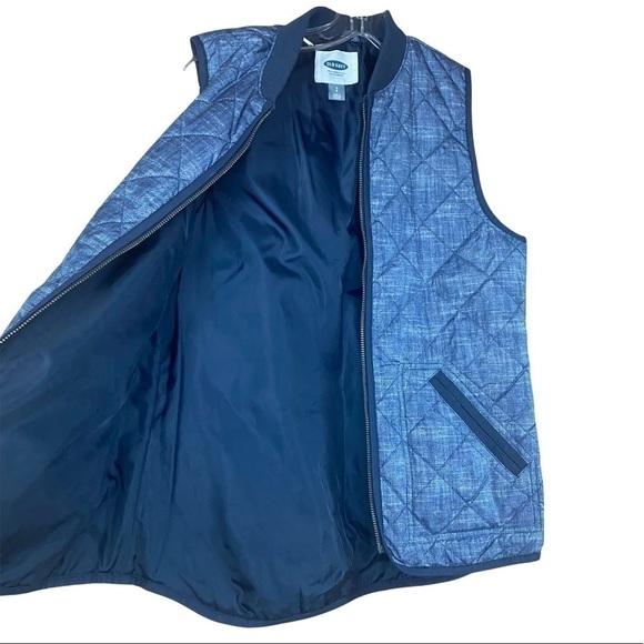 Gap Vest In Quilted Blue - Picture 4 of 6